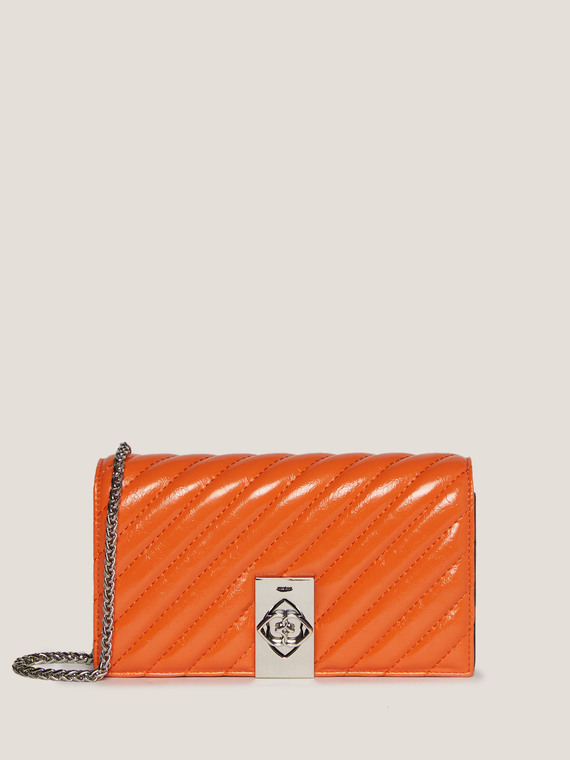Wallet Bag in similpelle lucida